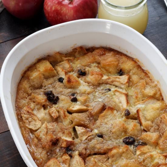 Apple Bread Pudding