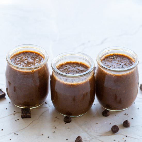 Mocha Chia Seed Pudding