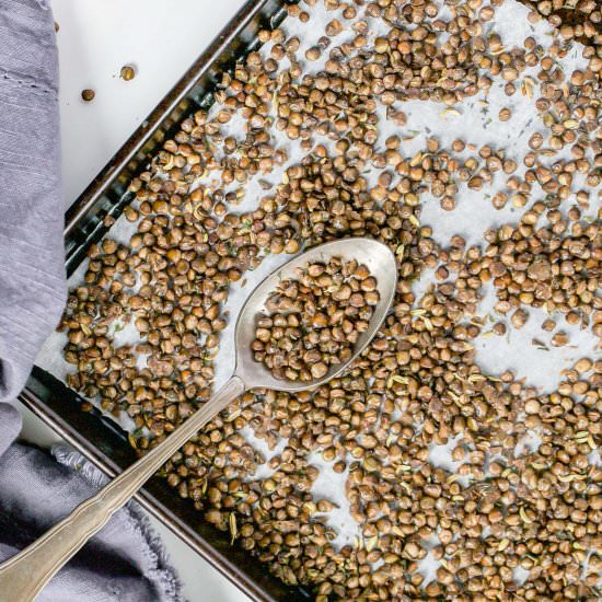 Crispy Lentils
