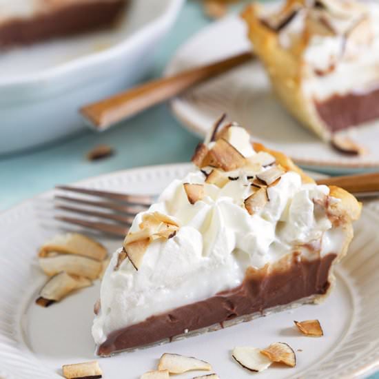 Chocolate Haupia Pie