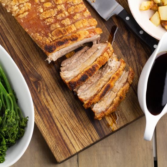 Pork Belly With Caramel Sauce