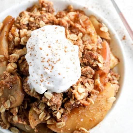 Healthy Apple Crisp