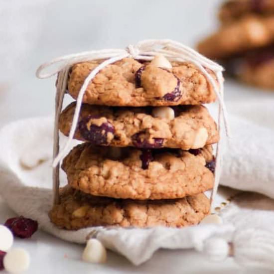 White Chocolate Cranberry Cookies