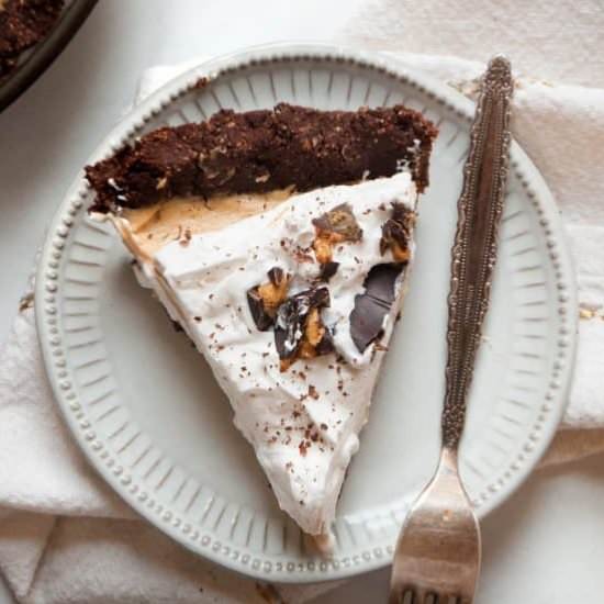 Healthy Peanut Butter Pie (DF)
