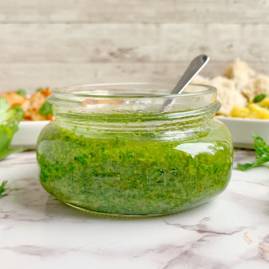 Spicy Parsley Mint Sauce