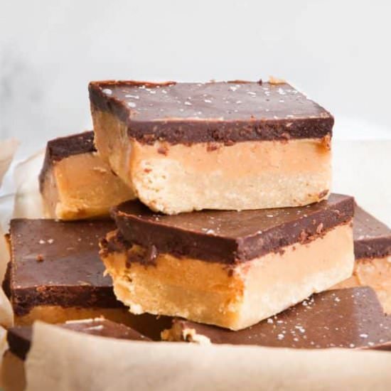 Healthier Millionaire Bars (GF)