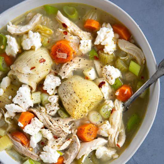 Lemon Chicken Soup
