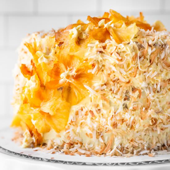 Pineapple Coconut Cake