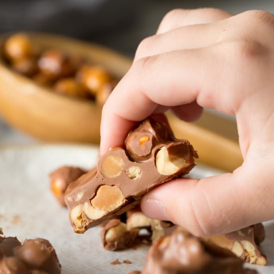 Chocolate Peanut Clusters