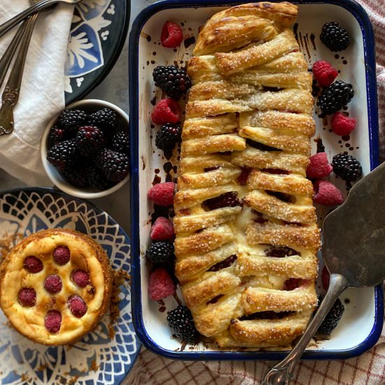 Berry Cream Cheese Danish