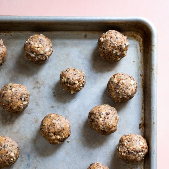 Peanut-Coconut Energy Balls