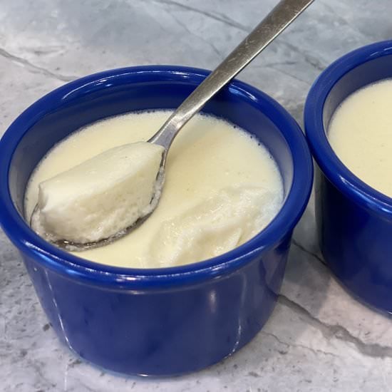 Ginger Milk Egg White Custard