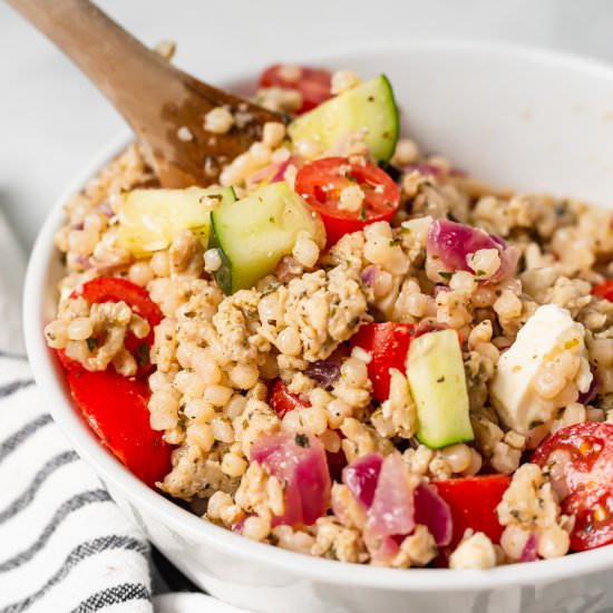 Chicken and Pearl Couscous Salad