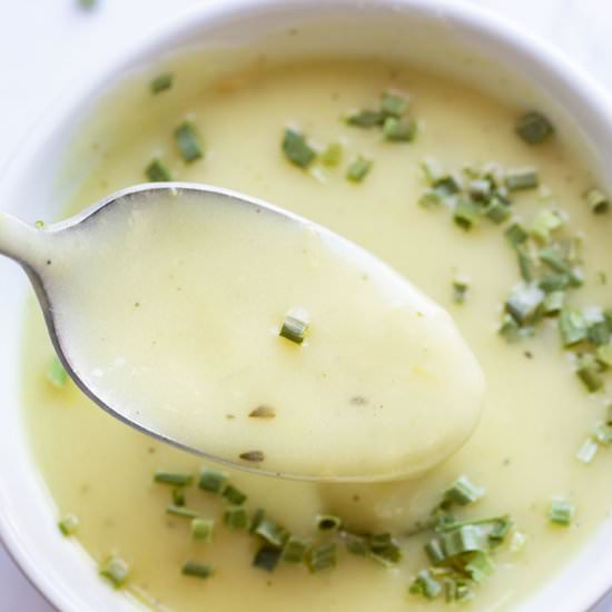 Dairy Free Potato Leek Soup