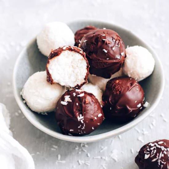 Vegan Bounty Bliss Balls