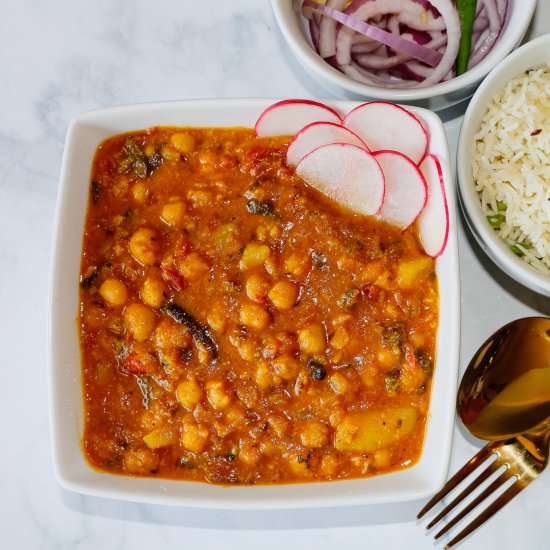 Chickpea Curry (Instant Pot)