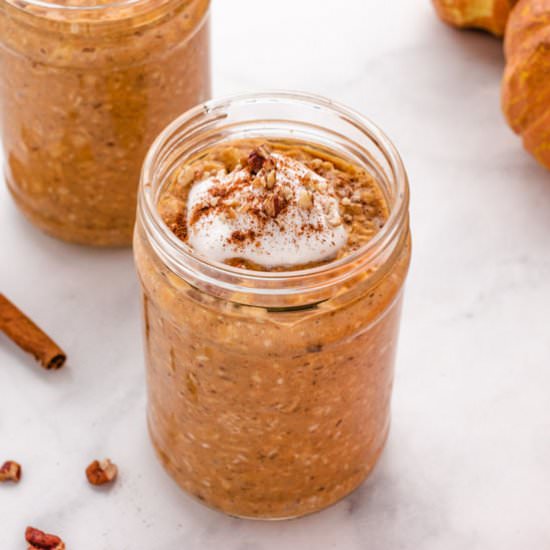 Pumpkin Overnight Oats