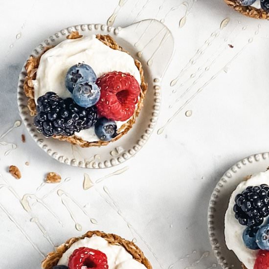 easy granola cups