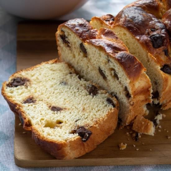 Satsuma & Dark Chocolate Brioche