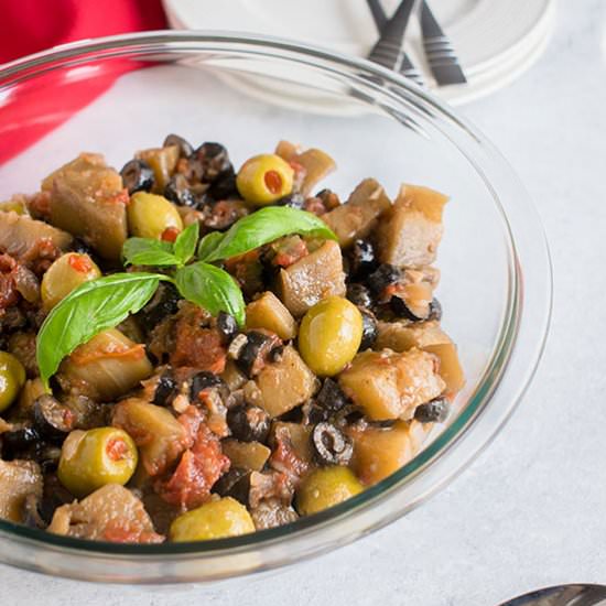 Caponatina (Eggplant Caponata)
