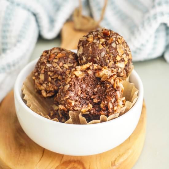 German Chocolate Cake Truffles