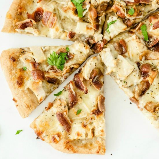 Chicken Caesar Pizza