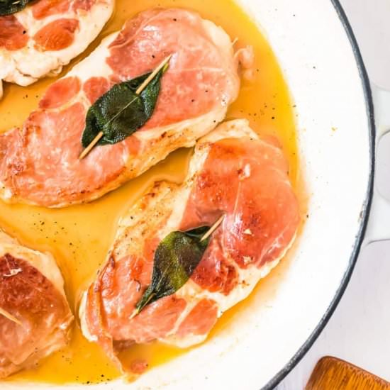 Chicken Saltimbocca!