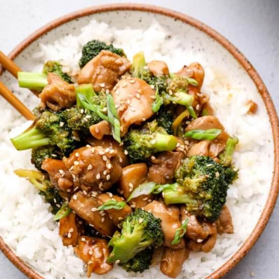 Teriyaki Chicken Thighs!