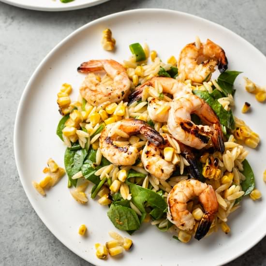 cajun grilled shrimp salad
