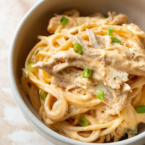 buffalo chicken pasta