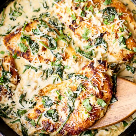 Chicken Florentine