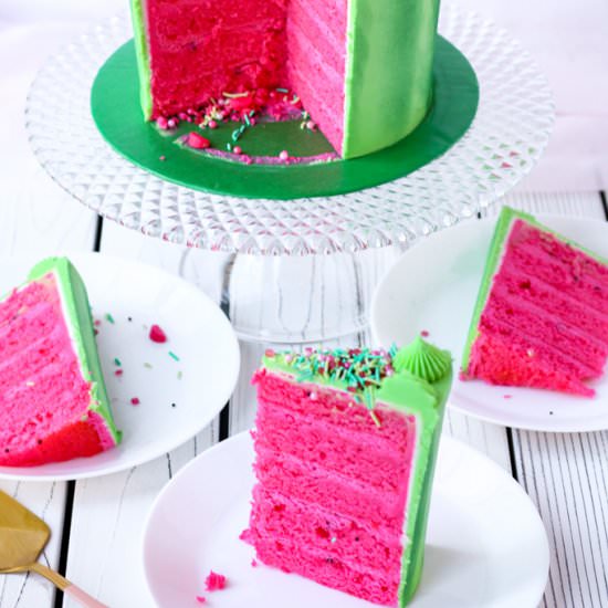 Watermelon Cake