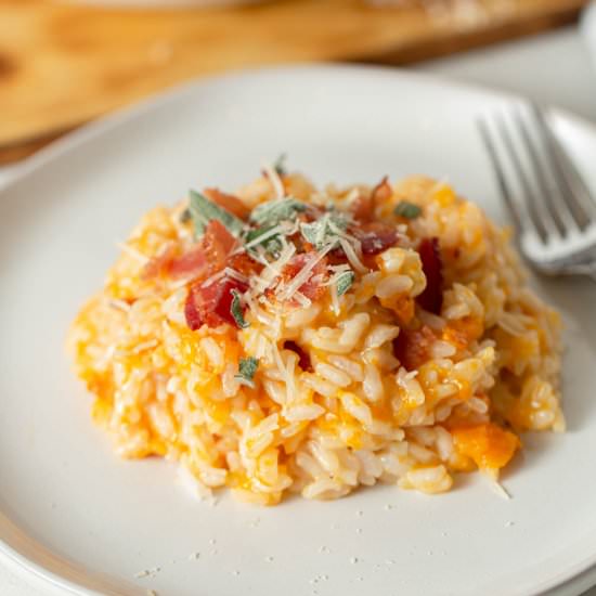 Roasted Butternut Squash Risotto