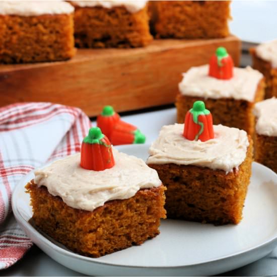 The Best Pumpkin Bars