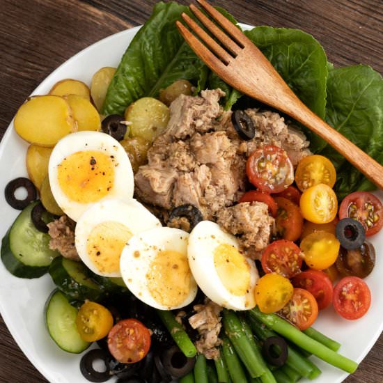 Healthy Nicoise Salad