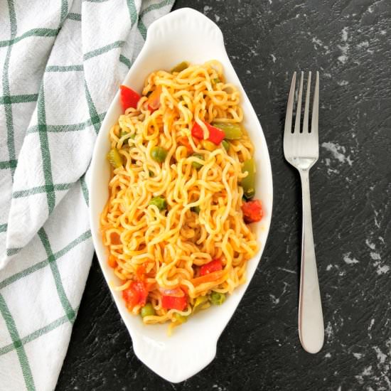 Indian stree-style masala Maggi