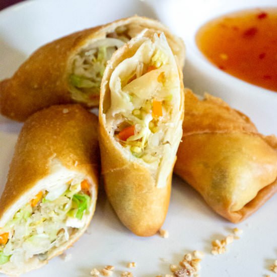 Crispy Thai Spring Rolls