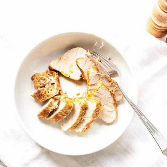 Instant pot pork loin