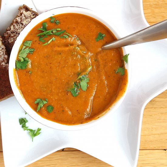 Best Roasted Vegetable Soup