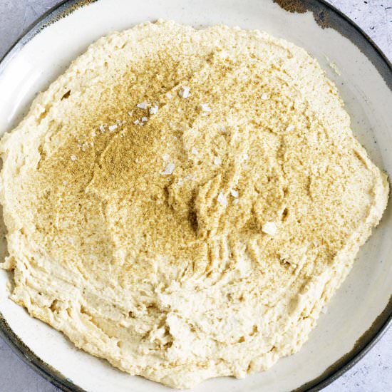 Oil free hummus
