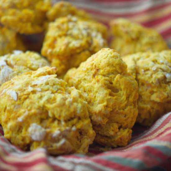 Pumpkin Drop Biscuits