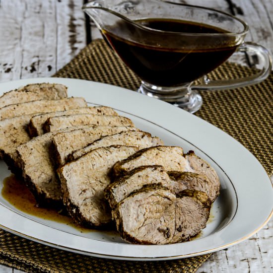 Instant Pot Balsamic Pork Roast