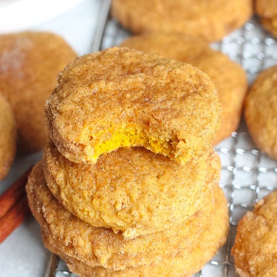 Pumpkin Spice Snickerdoodles