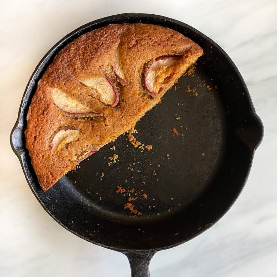 Ginger Pear Honey Cake