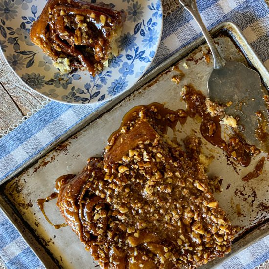 Cinnamon Pecan Sticky Buns