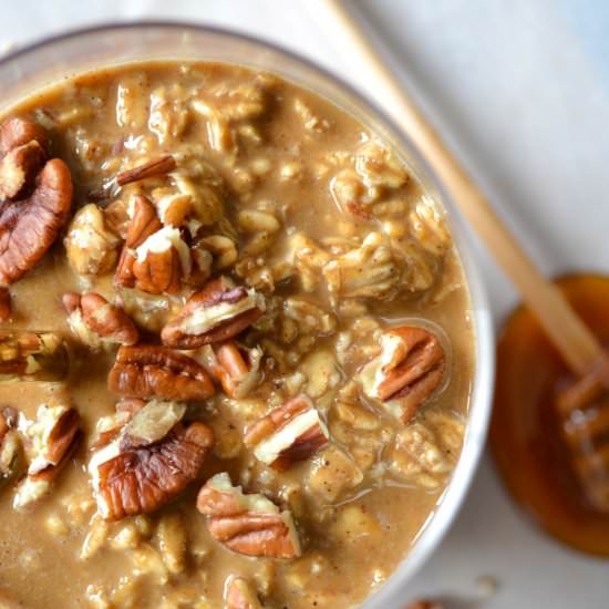 Pumpkin Spice Latte Overnight Oats