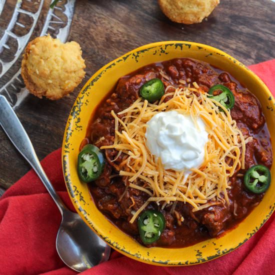 Spicy Steak Chili