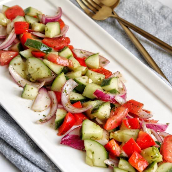 Cucumber Tomato Salad