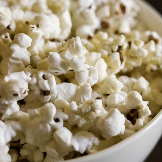 Stove Top Dutch Oven Popcorn