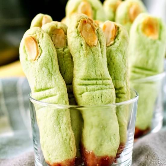 Witch Finger Cookies